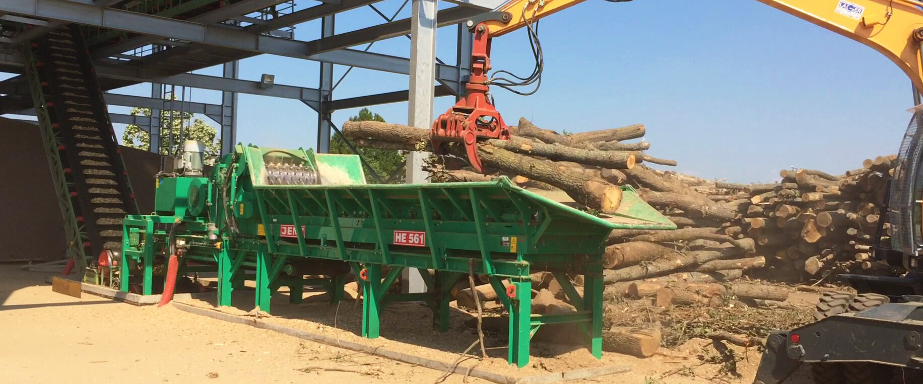 Statsionaarsed / elektrimootoriga puiduhakkurid HE 561/700 STA - Image 6